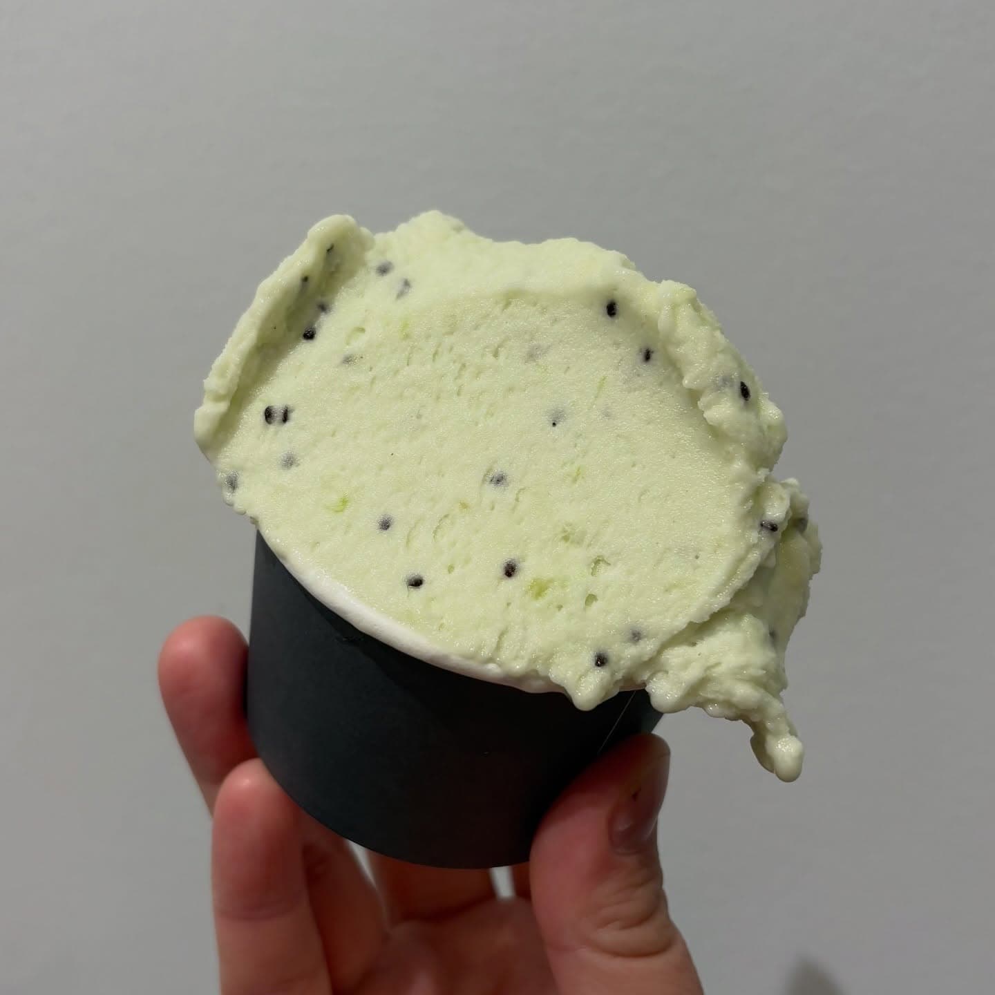 Kiwi sorbet gelato